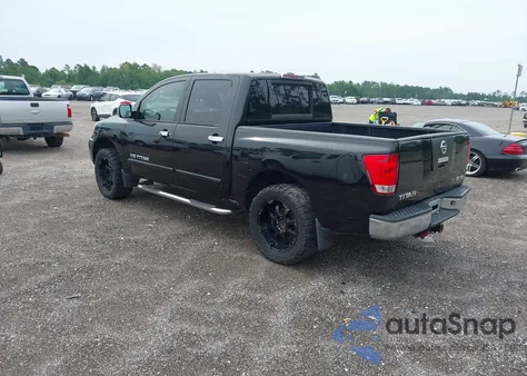 2009 Nissan Titan Se из США, поврежденный, VIN 1N6BA07D49N318814